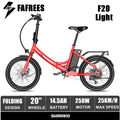 20 Zoll E-Bike Elektrofahrrad Faltrad City ebike Klapprad 7Gang Shimano 36V 250W