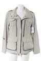 FUCHS SCHMITT Übergangsjacke Damen Gr. DE 38 hellbeige Casual-Look