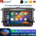 4+64G Android  DVD Autoradio GPS Navi +KAM Für VW Passat Golf 5/6 Polo Sharan T5