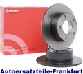 2x BREMBO Bremsscheiben HINTEN AUDI 100 + A6 C4 + SKODA SUPERB + VW PASSAT B5 3B