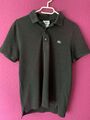 Lacoste Damen Uni Polo T-Shirt Gr.3 S/M 36/38 Schwarz