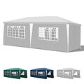 Pavillon Gartenzelt Hochzeit mit Fenster Partyzelt UV Schutz Markt 3x3/3x6m