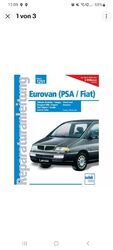 Eurovan (PSA/Fiat) Peugeot 806/Expert (1994-2001) Reparaturanleitung