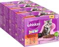 Whiskas Junior Katzennassfutter Katzenfutter Klassische Auswahl in Sauce 12x85g