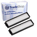 2x HEPA Filterkassette Lamellen-Filter für LG HomBot VR6340LV VR6340LV.BTVQD