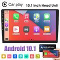 2DIN 10.1 Zoll Android 11 Autoradio mit Apple Carplay GPS NAVI WIFI BT USB MP5