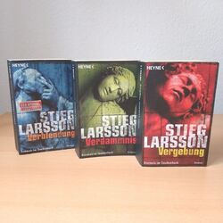 Stieg Larsson: Millennium Trilogie Verblendung Verdammnis Vergebung Taschenbuch