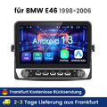 Für BMW 3er E46 1998-2006 Carplay Android 13 Autoradio GPS Navi WIFI BT SWC 32G