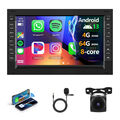 4+64G Android 13 Autoradio Carplay GPS Kamera für VW Polo 9N Golf 4 Passat B5 T5