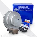 ATE Bremsscheiben Ø258mm + Beläge vorne für RENAULT Clio 4 + Twingo 3 Ab.2012