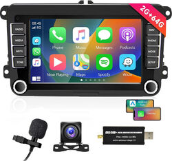 64GB Android 13 Autoradio DAB+ Carplay GPS Navi für VW GOLF 5 6 Touran Polo 6R