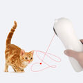 Katzenlaserspielzeug Automatisch rotierender Laserpointer USB/Batterieladebetrie