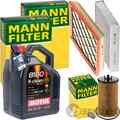 MANN INSPEKTIONSPAKET+5L MOTUL 8100 5W-30 ÖL passend für 1.6 CDTI OPEL ASTRA J