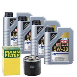 Motoröl 5W30 LIQUI MOLY Special Tec F 4L +MANN Ölfilter