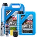 Motoröl 5W30 LIQUI MOLY Longtime High Tech 6L +MANN Ölfilter +Spülung +Cera Tec
