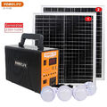 Solargenerator 150W Powerstation Stromerzeuger mit 60W Solarpanel Solaranlage