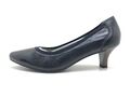 Tamaris Damen Halbschuh Pumps Absatzschuh High Heels Schwarz Gr. 40 (UK 6,5)