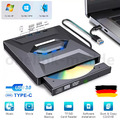 USB3.0 Type C Externes Laufwerk DVD CD BD UHD 4K Brenner Player für Laptop PC