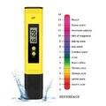 Digital Wasser Messgerät PH Wert Messer Tester Aquarium Pool Prüfer pH 0-14 DE