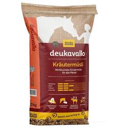 Deukavallo Kräutermüsli 20 kg Pferdefutter unterst. Immunsystem u. Stoffwechse