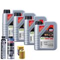 Motoröl 5W30 LIQUI MOLY Special Tec Dx1 4L+HENGST Ölfilter +Spülung +Cera Tec