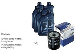 7L BMW Original Öl Twin Power Turbo 5W-30 MAHLE Ölfilter für 3er 318i 316i 316