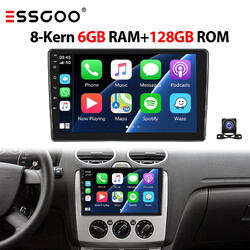 6+128G Android13 Autoradio Carplay Für Ford Transit MK7 Focus II GPS NAVI 8 Core