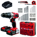 Einhell Power X-Change Akku-Schlagbohrschrauber TE-CD 18/2 Li-i +64 (2x2,0 Ah)