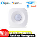 Tuya Wlan WiFi PIR-Bewegungsmelder Sensor Smart Life APP Funk Haus Alarmsystem