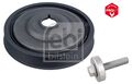 FEBI BILSTEIN Riemenscheibe Kurbelwelle ProKit 36155 für RENAULT DACIA CLIO W415