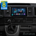 4+64GB Android 13 Autoradio GPS DSP 4G+ Navi WiFi Für VW T6 Transporter Multivan