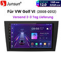 Für VW Golf VI 2008-2012 Android Autoradio GPS NAVI SAT BT FM WIFI RDS DAB+ 32GB