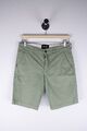 Lyle & Scott Herren Chino Shorts lässig grün Stretch Baumwolle Größe W28