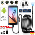 2-10M USB Endoskop Kamera 5,5mm LED-HD Inspektion Wasserdicht PC Android Handy