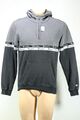 Champion Herren Hoodie Sweatshirt S Schwarz/Grau Motiv Kapuze Zip Sweat H042