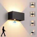 20W Cube Würfel LED Wand Leuchte Lampe mit Bewegungsmelder Up Down außen/innen