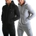 BOXRAW Marciano Zip Herren Hoodie Sweatjacke Jacke Sweatshirt mit Reißverschluss