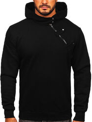 Kapuzenpullover Hoodie Sweatshirt Pullover Basic Classic Herren BOLF Unifarben