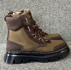 Dr Martens Traik TG DMS Olive Leder Nylon EU 43 UK 9 Stiefel Wind-  Wasserfest