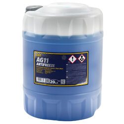 Kühlerfrostschutz Konzentrat MANNOL AG11 Longterm -40°C 20 Liter blau