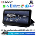 10,25" 8-Kern Android 13 128G Autoradio Navi Mercedes-Benz C-Klasse W204 NTG 4.5