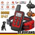 Erziehungshalsband Antibell Training Hundehalsband Ton &Vibration Elektroschocks