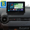 4+64G Android 14 Autoradio GPS Navi WIFI Carplay RDS Für Mazda 2 DJ DL 2014-2023