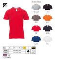 2er Pack Herren Kurzarm T-Shirt V-Neck V-Ausschnitt Basic Shirt Kurzarmshirt 