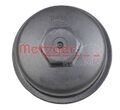 METZGER Deckel, Ölfiltergehäuse 2370055 für ALFA ROMEO CHEVROLET FIAT OPEL