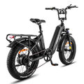 FAFREES 20 Zoll 500W Elektrofahrrad Fatbike 22,5AH 45km/h Kohlefaser e Bike 48V