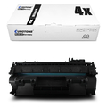 4x Eurotone ECO Toner für HP LaserJet P-2036-N P-2056-X P-2056-DN P-2057-DN