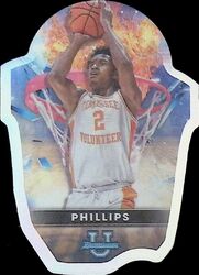 2022-23 Topps Bowman's Best U University Buckets Die Cut Julian Phillips Tenness