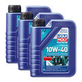 3x LIQUI MOLY 25012 Marine 4T Motoröl 10W-40 1L