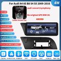 10.25'' Android13 8-Kern Autoradio CarPlay GPS Navi 4G WIFI  für Audi A4 A5 B8